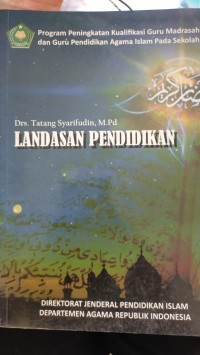 Image of LANDASAN PENDIDIKAN
