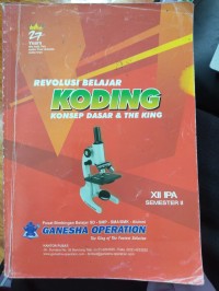 Image of revolusi belajar koding konsep dasar & the king